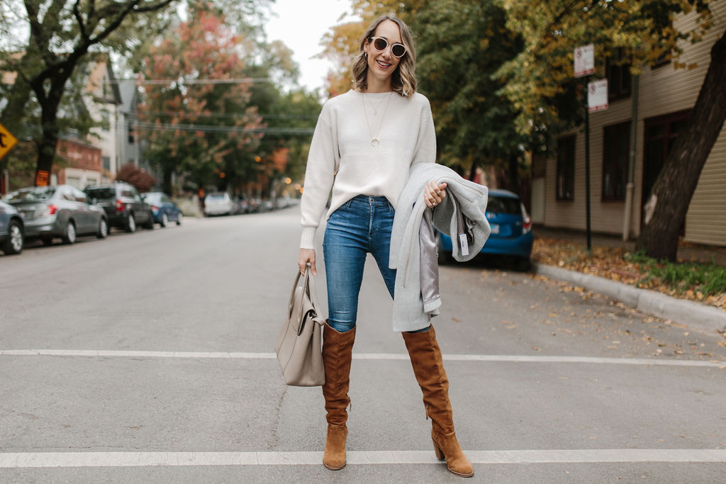 over the knee boot outfit
