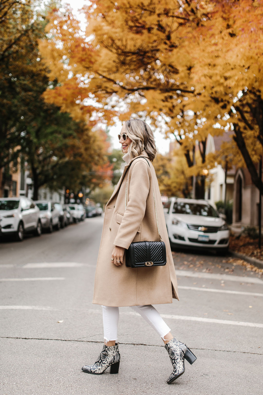camel coat outfit casual