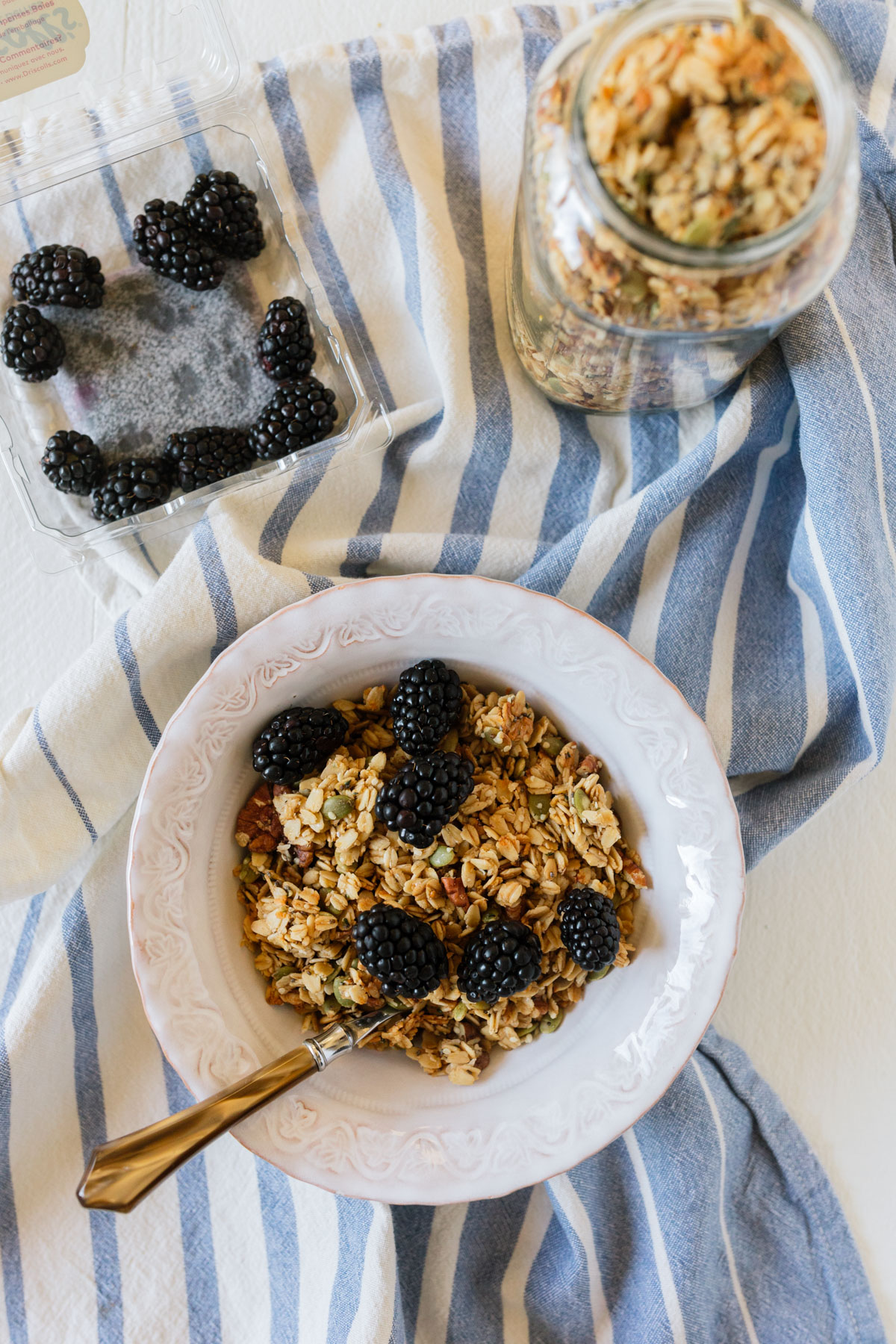 healthy homemade granola