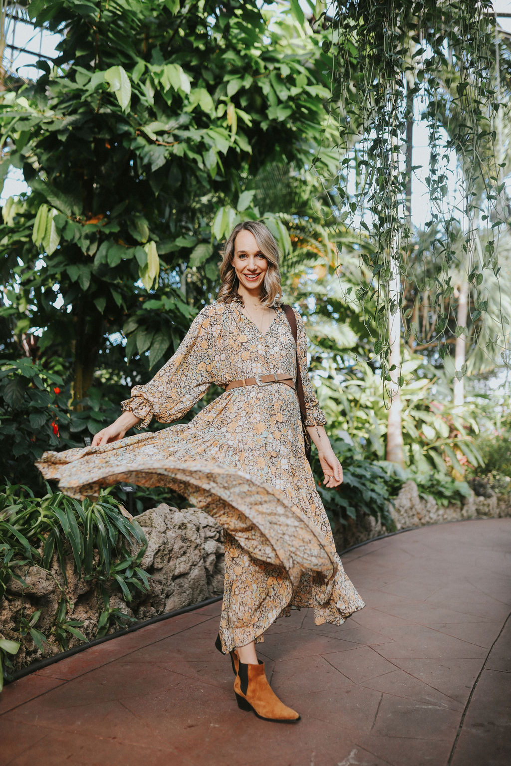 boho dress long