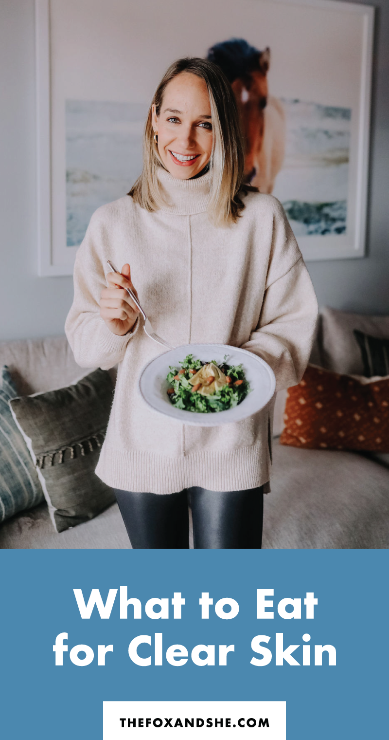 what to eat for clear skin