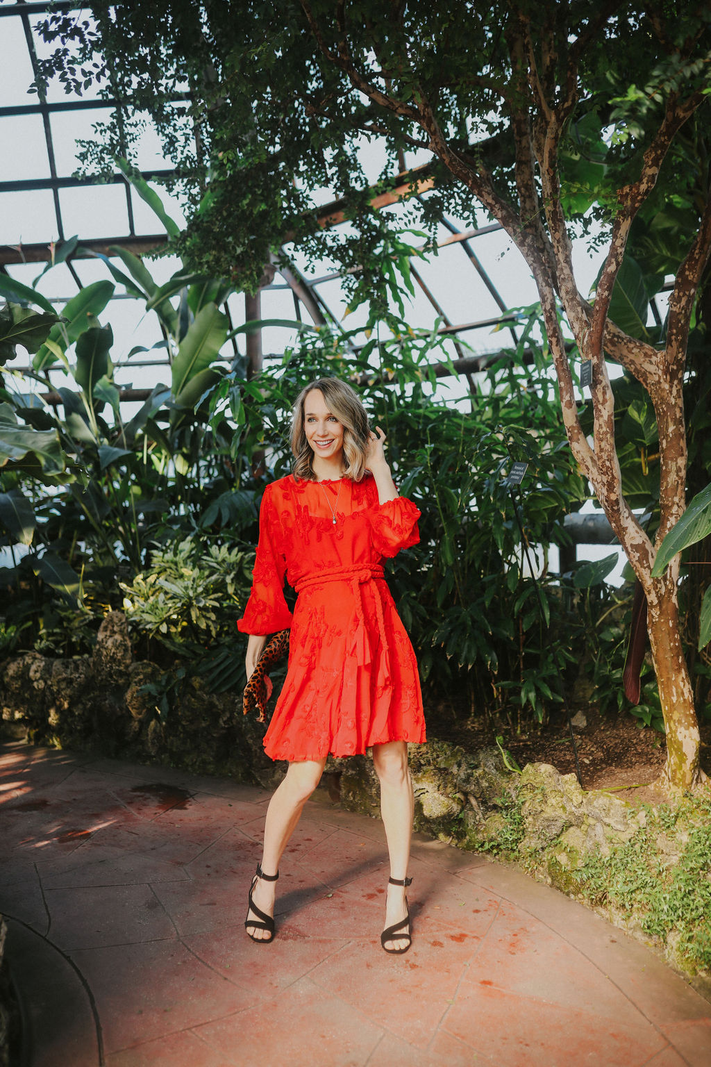 red dress outfit short