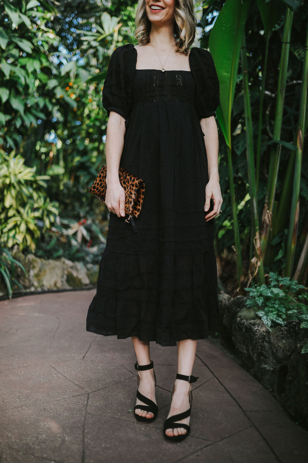 puff sleeve dress
