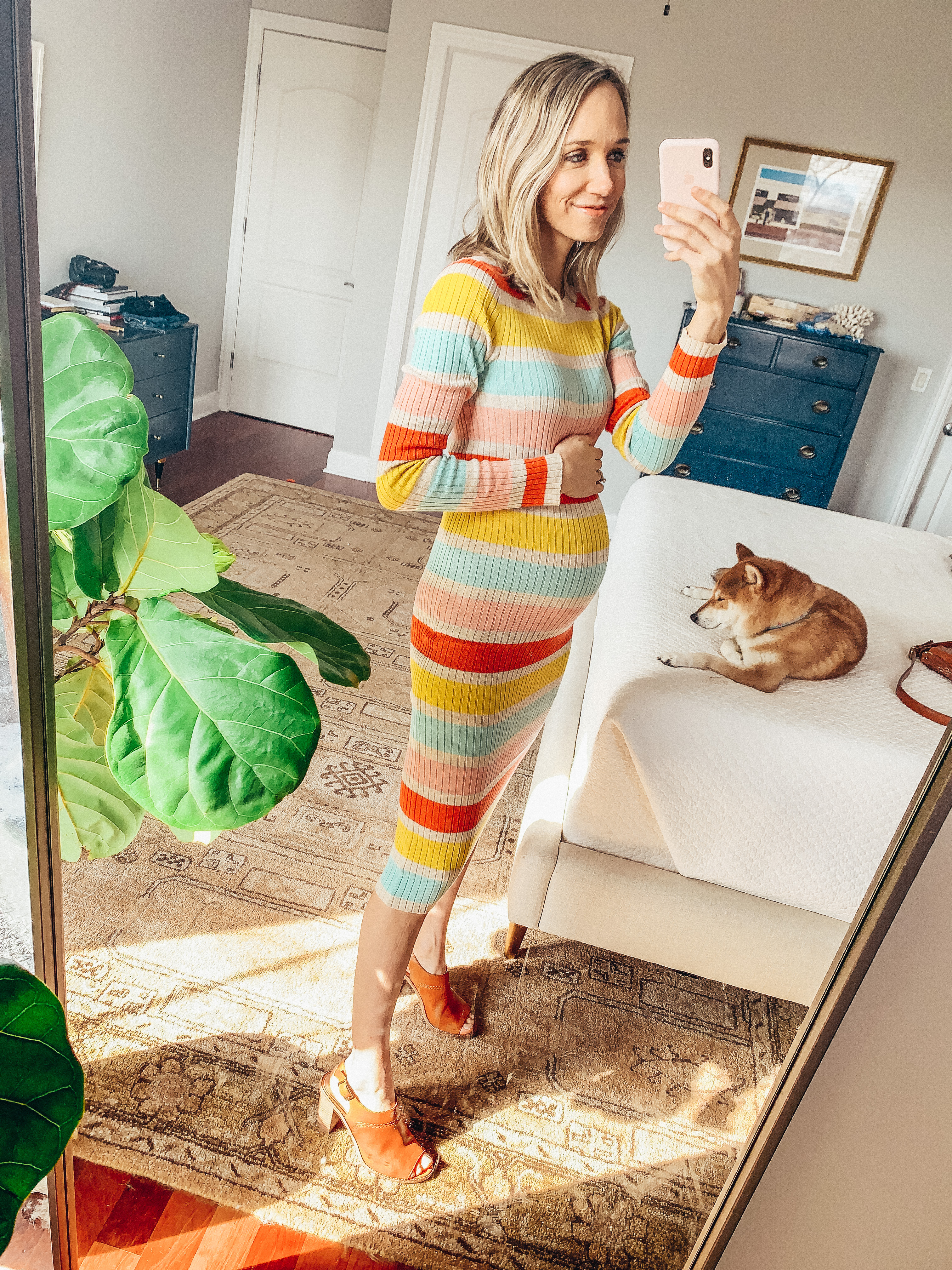 pregnancy outfit spring dress
