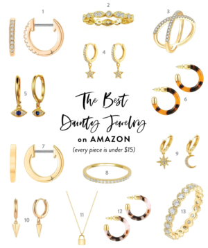 The Best Simple Gold Jewelry on Amazon - The Fox & She