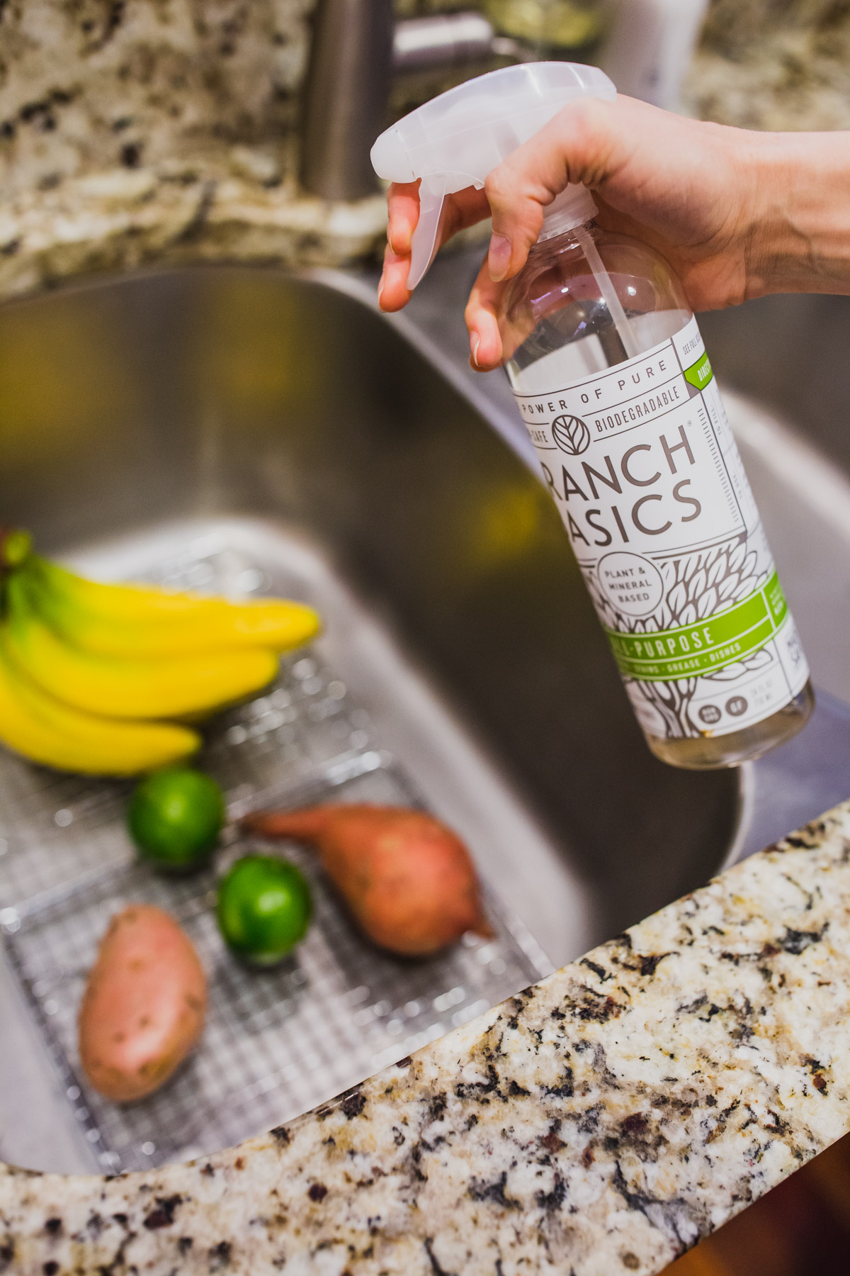 How to Make Fruit & Veggie Spray