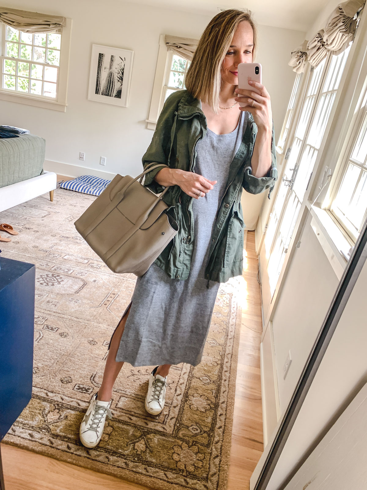 casual fall dress outfit