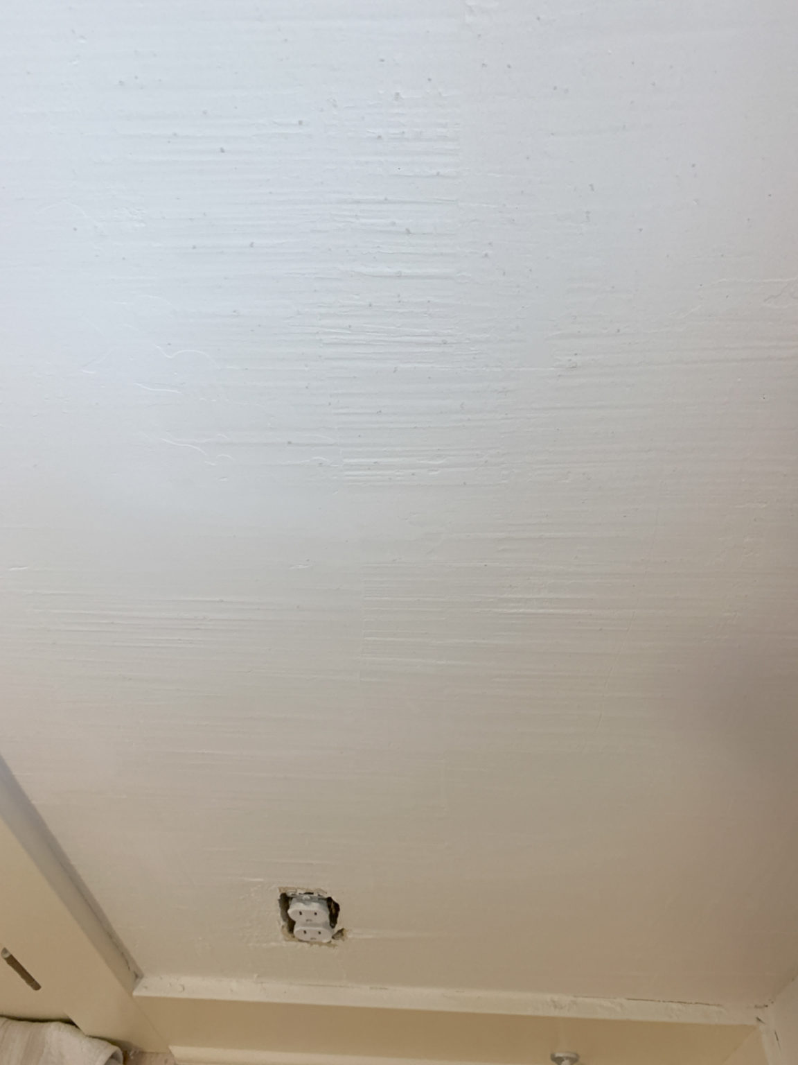 How To Remove Texture From Interior Walls The Fox & She