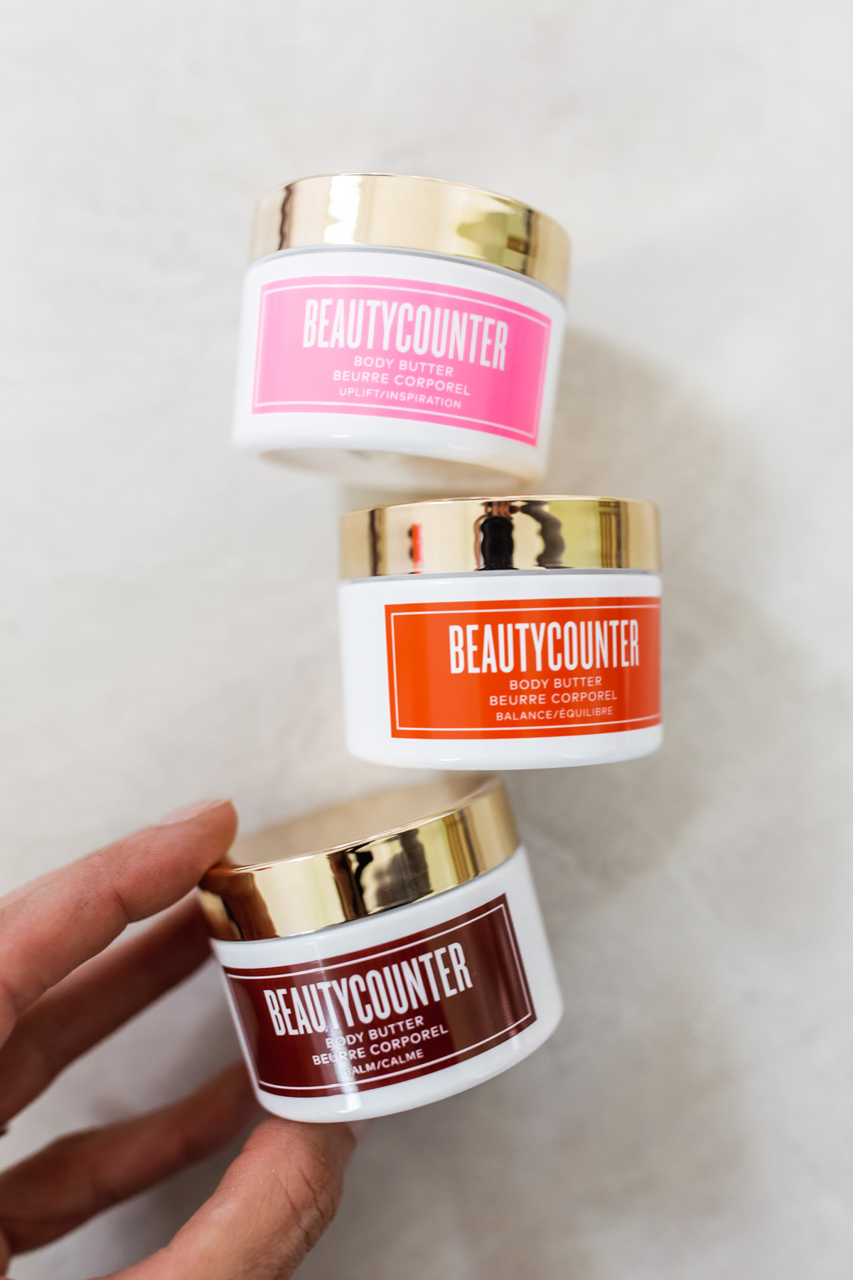 Beautycounter body butter trio