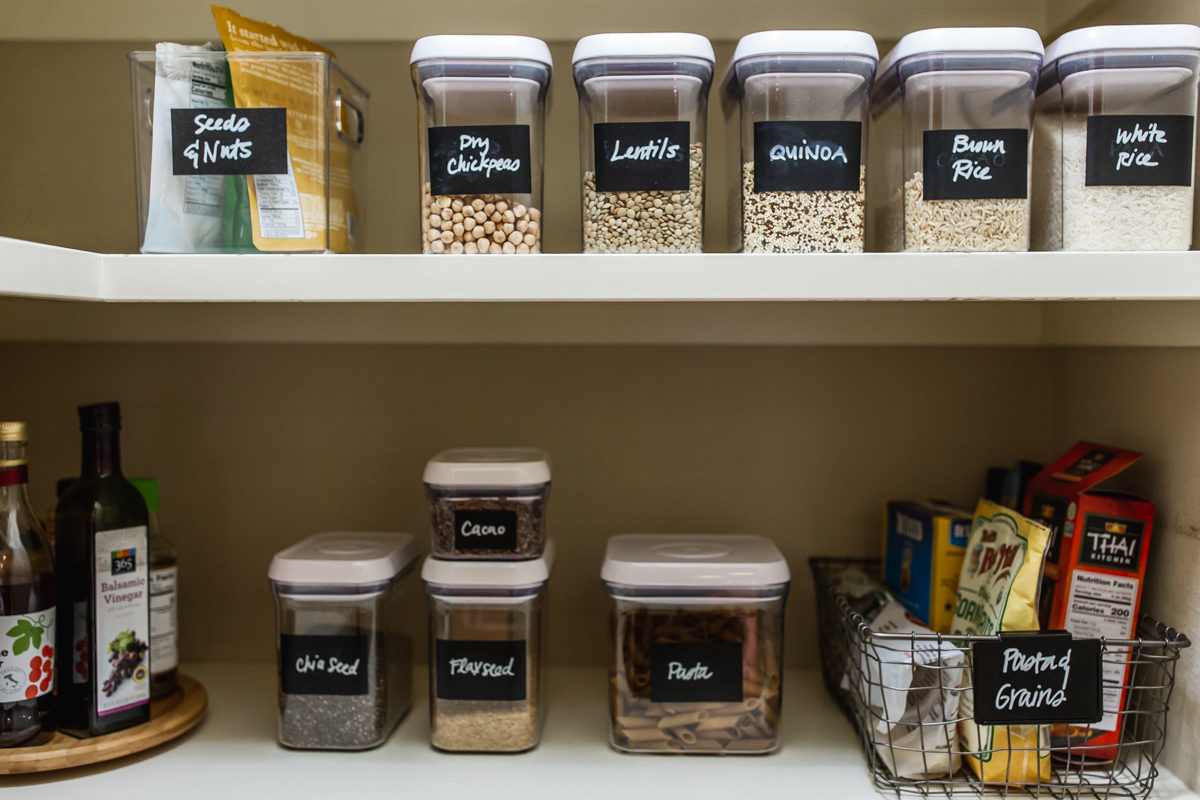 how to organize your food pantry