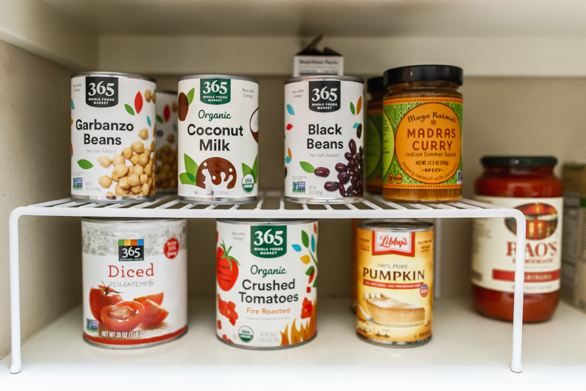 how to organize your food pantry
