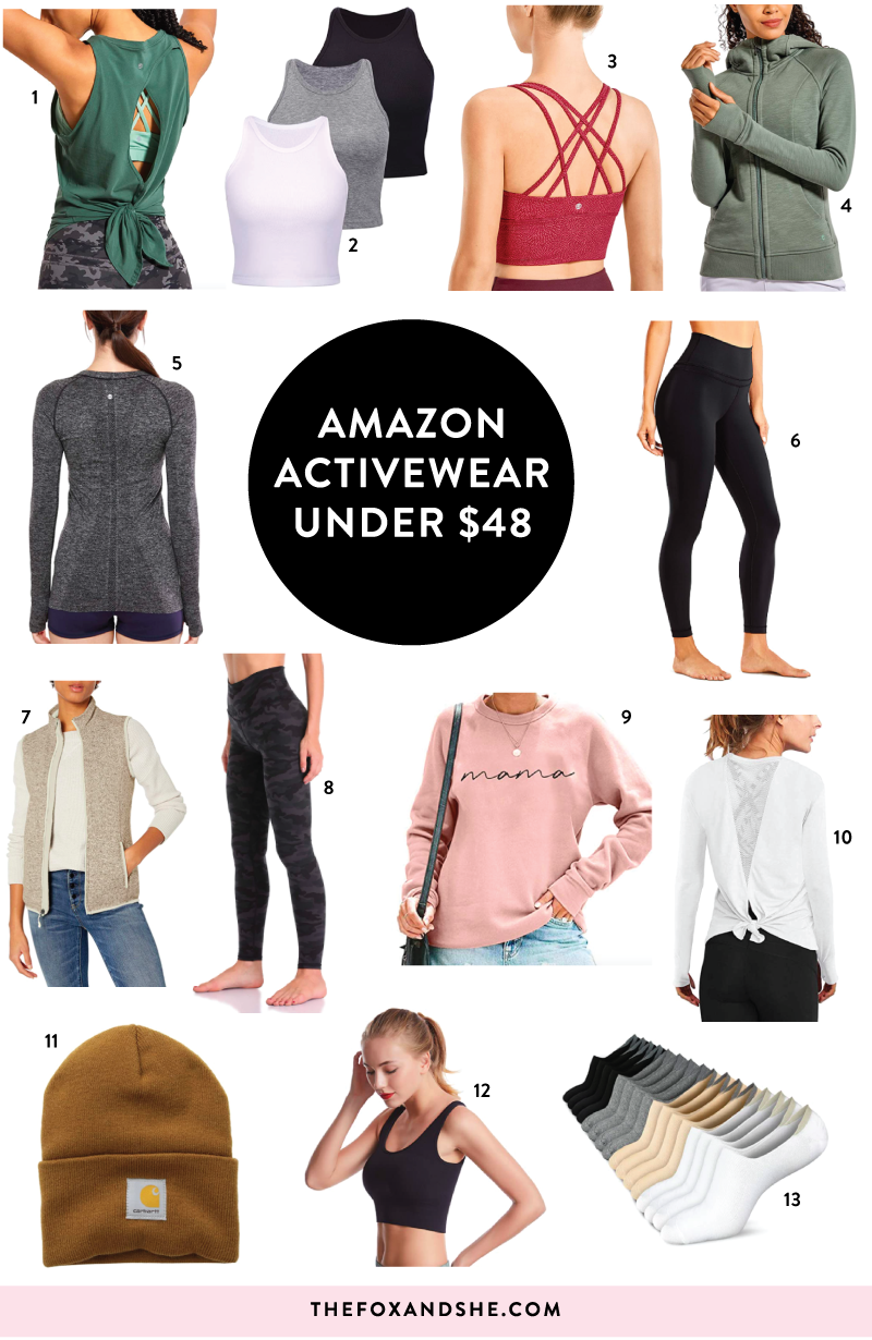 Best Amazon activewear under $50