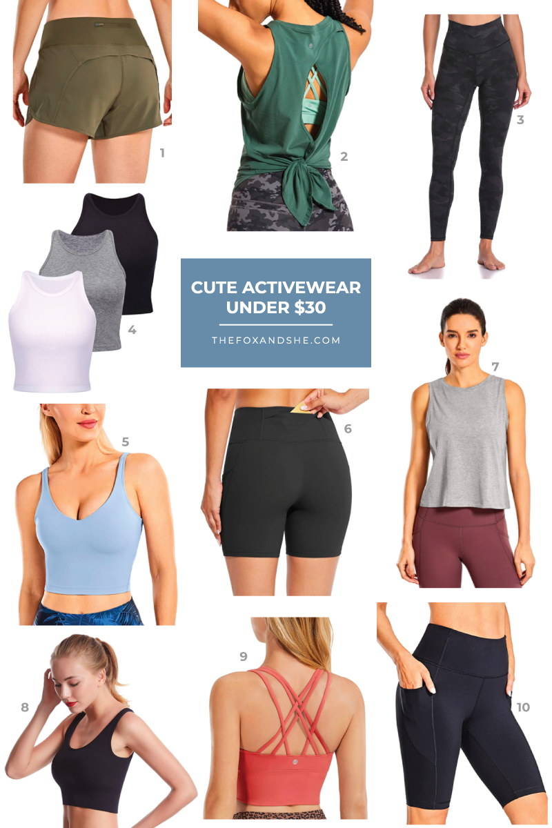 activewear under $30