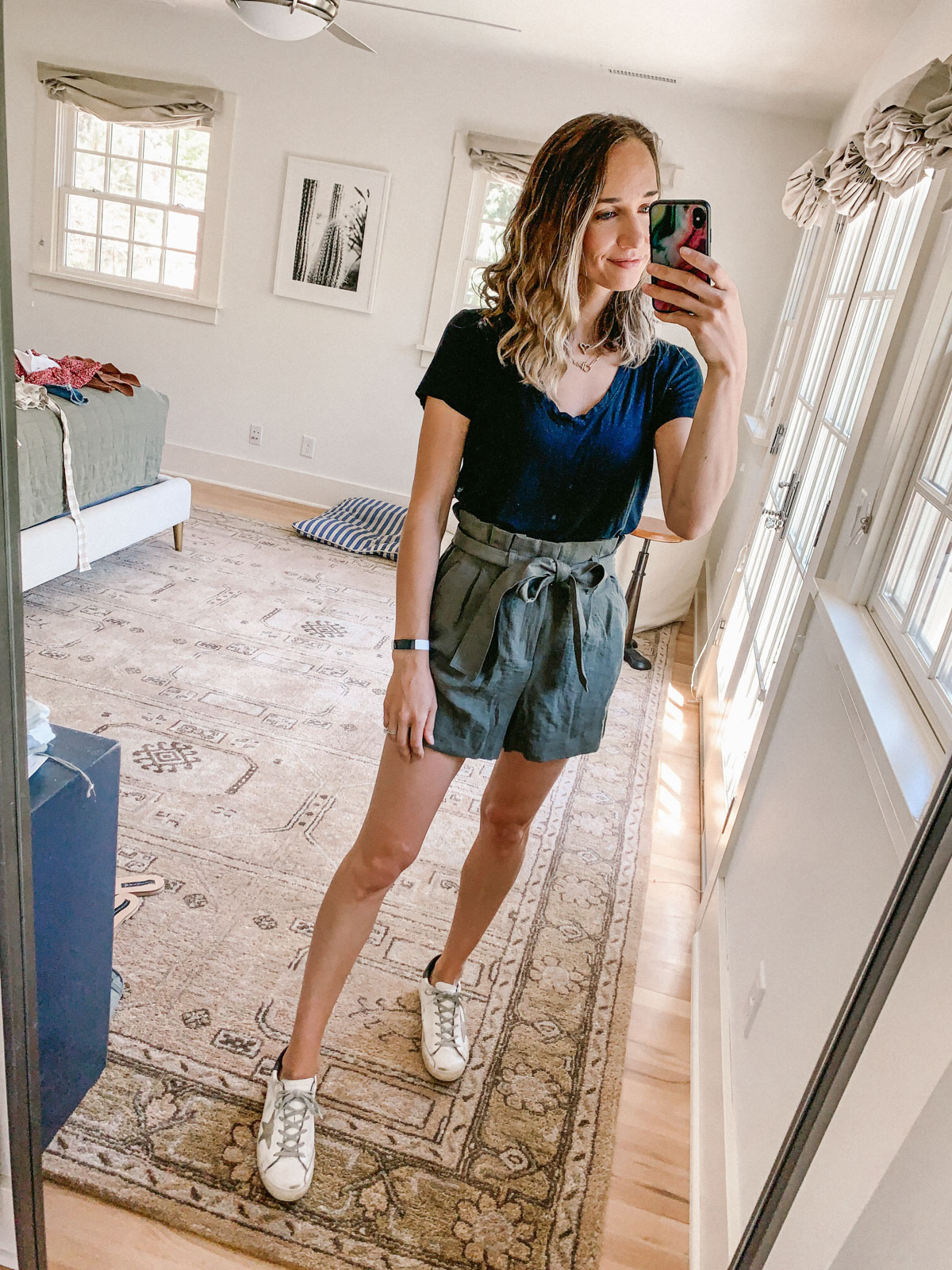 paperbag shorts under $25