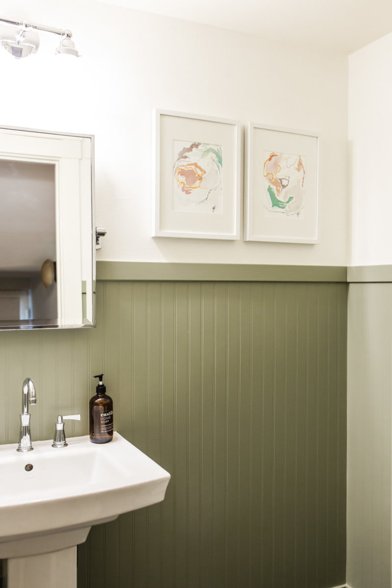How to Add Beadboard to a Bathroom At Home Bathroom