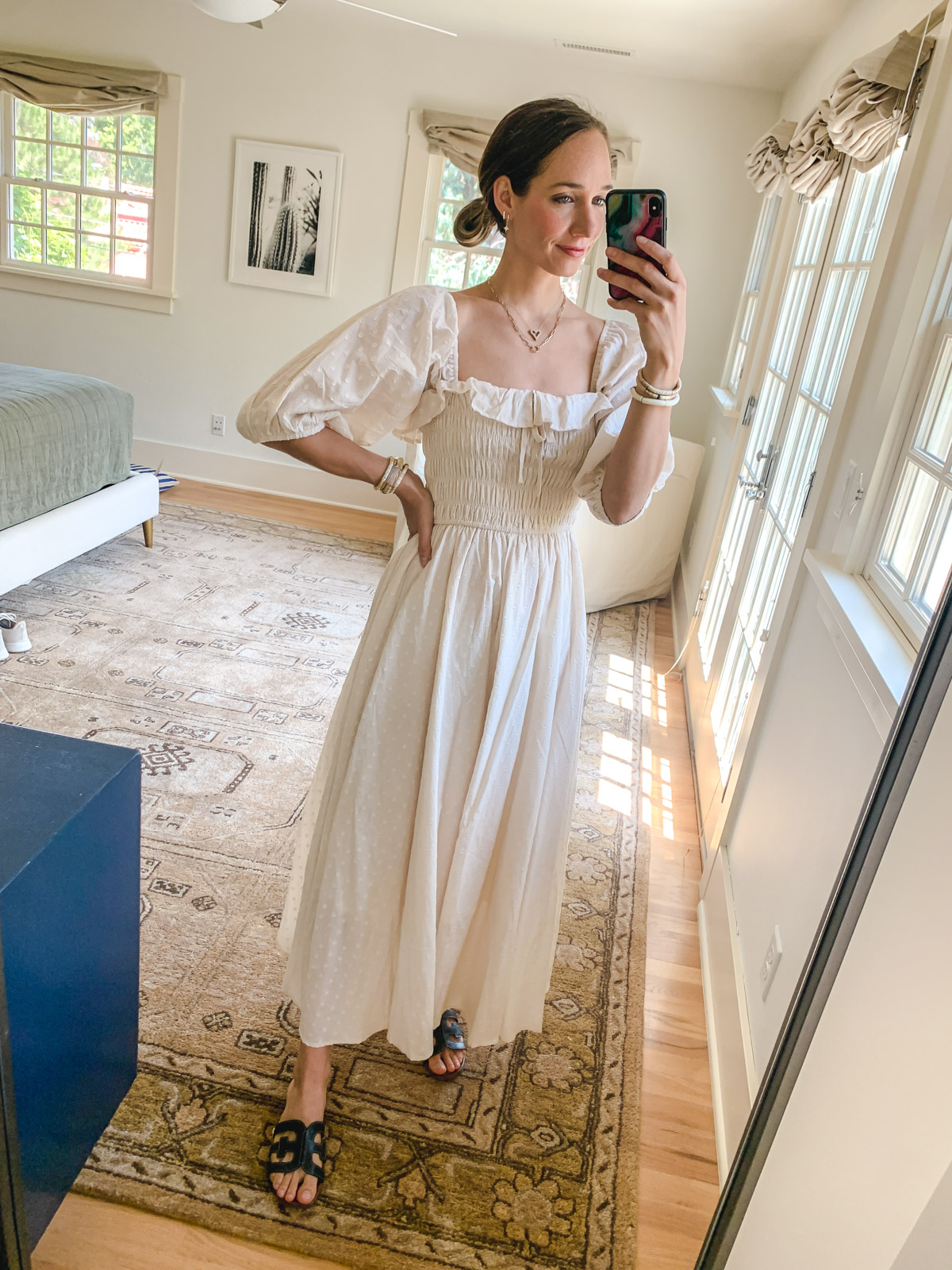 woman wearing dress from Summer Amazon Fashion Finds