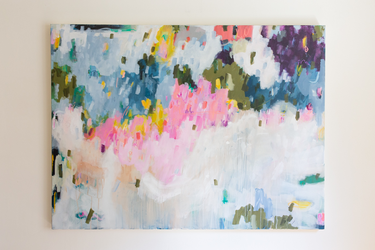 Large Abstract Art—Pure Joy by Blair Staky