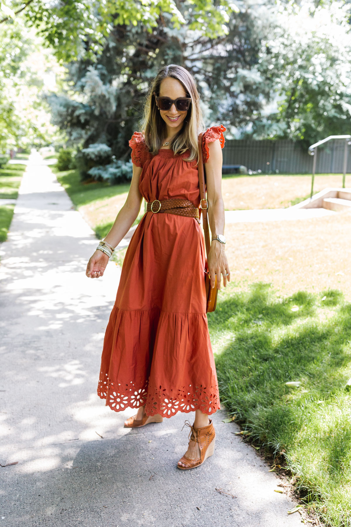 how to style a maxi dress