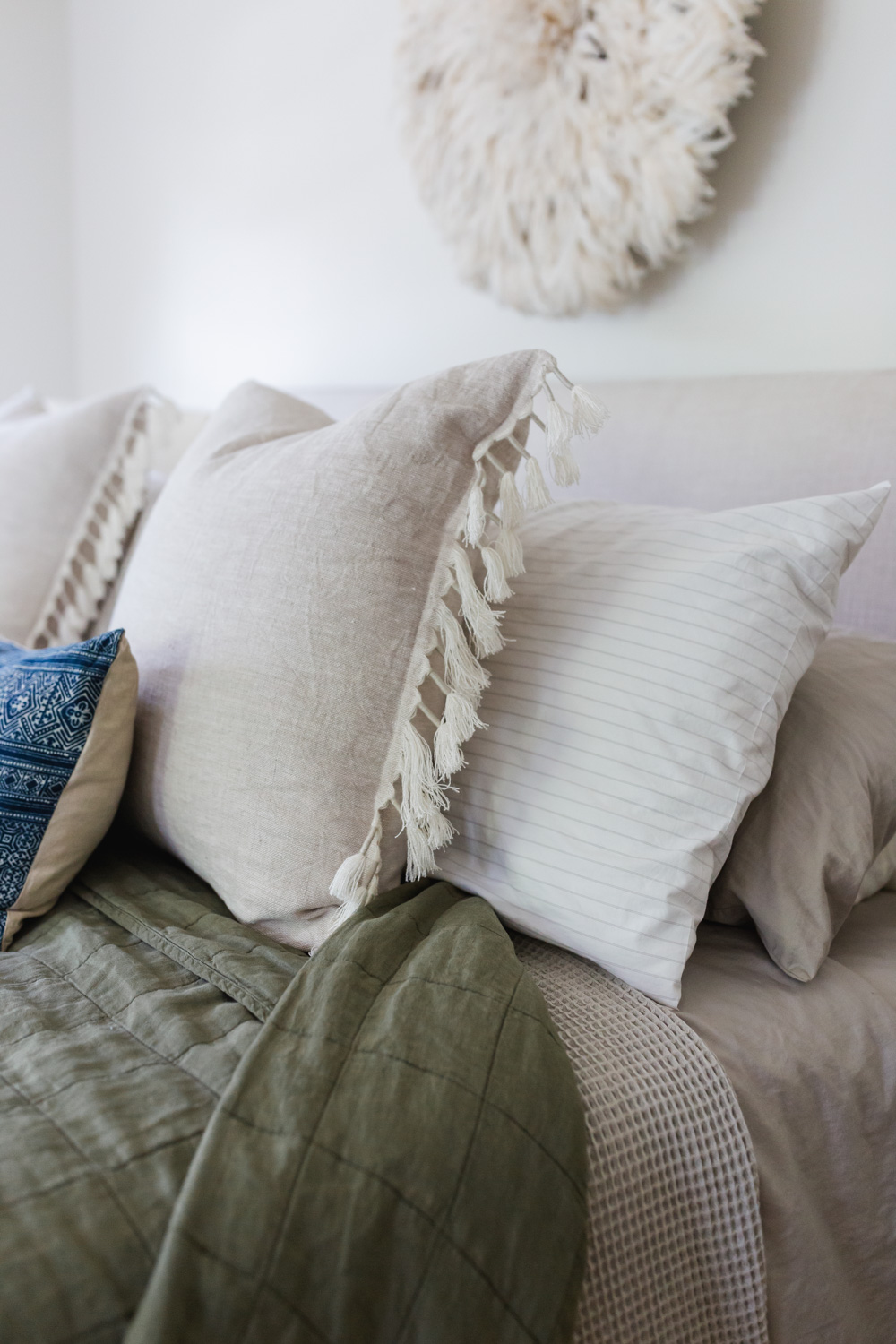 bed and pillows for Restful Night's Sleep 