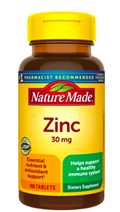 zinc supplement to prevent illness