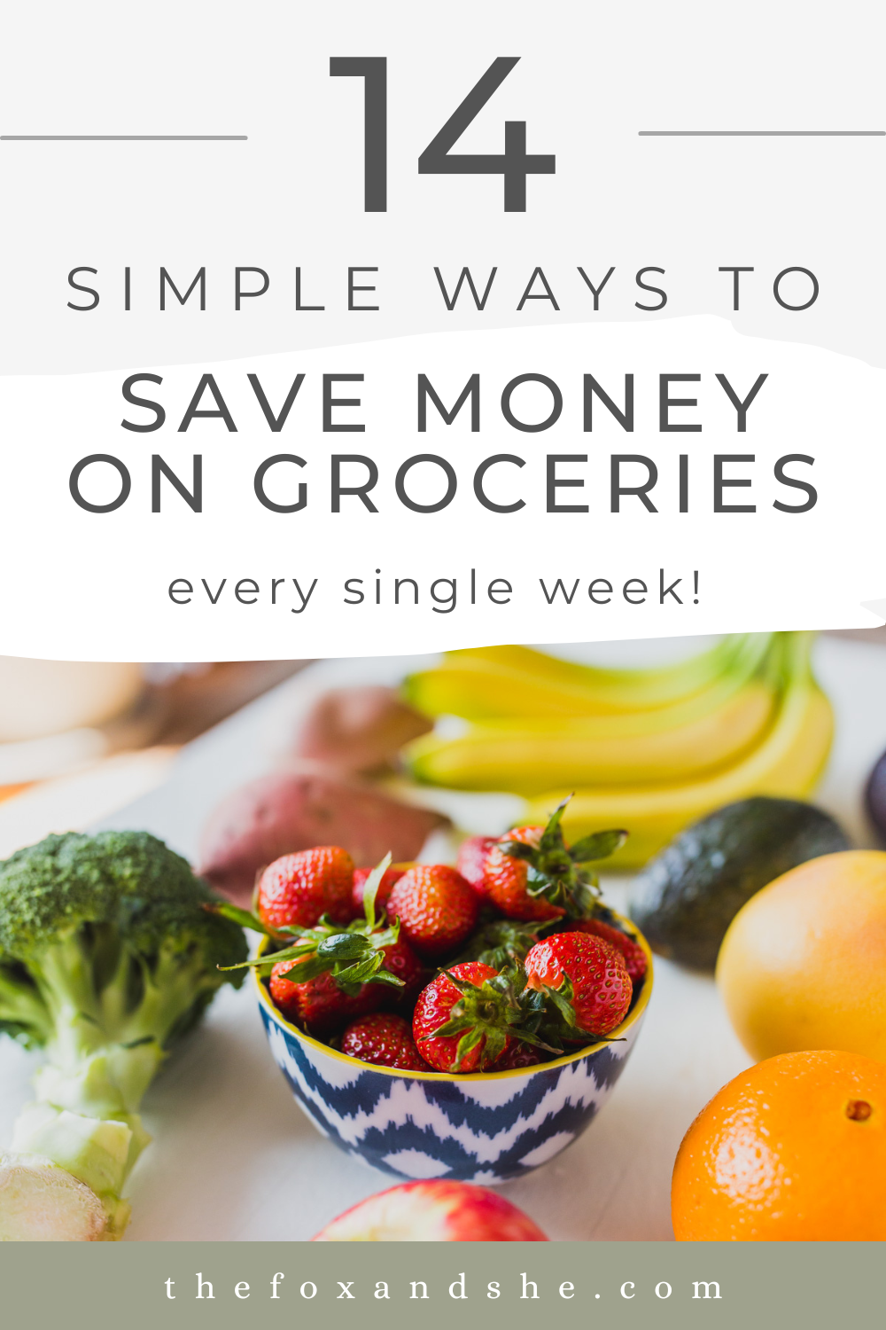 Want to save money on groceries? These 14 tips will make saving money every week a breeze.