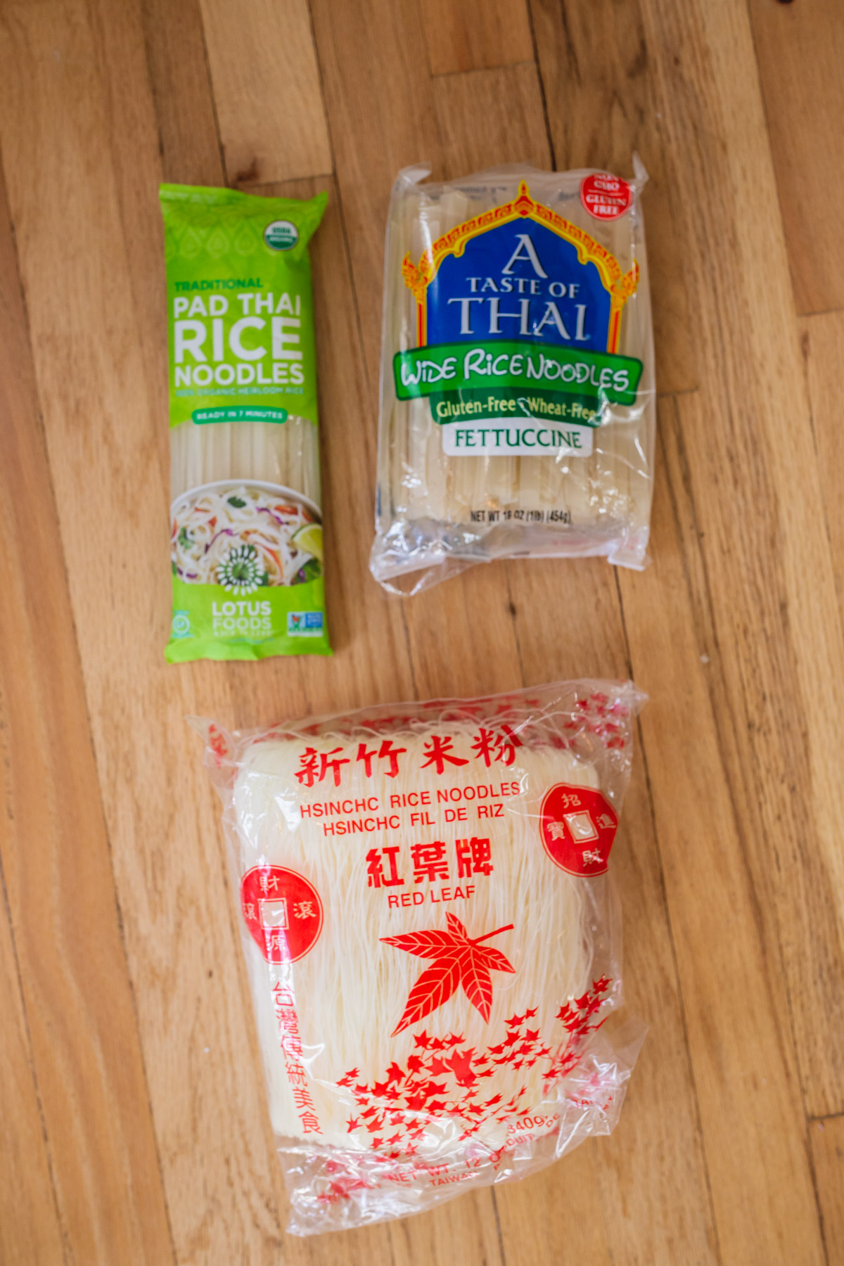 types of rice noodles