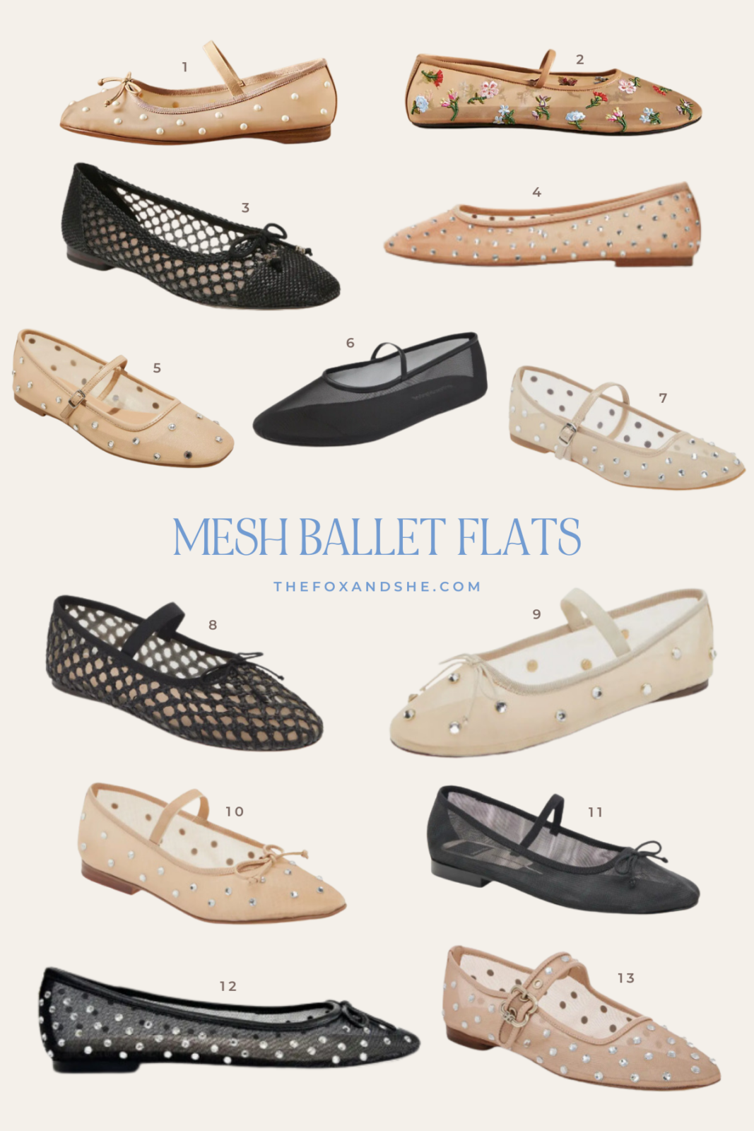 Trend I'm Loving: Mesh Ballet Flats