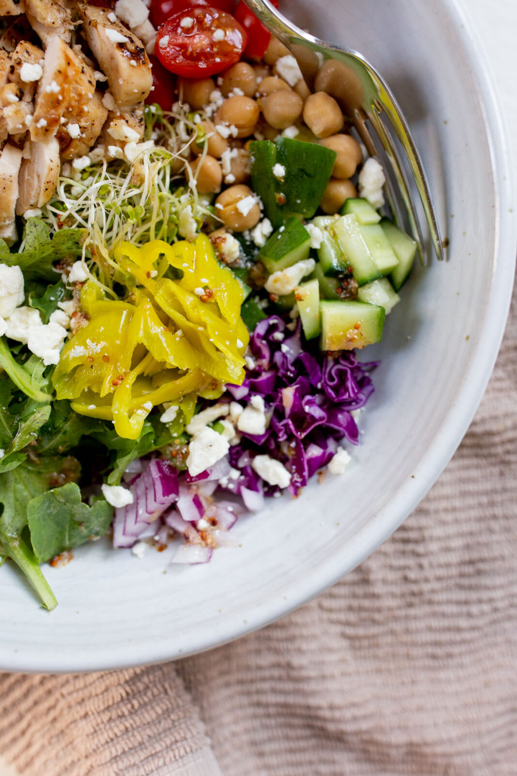 Greek Quinoa Salad Bowls