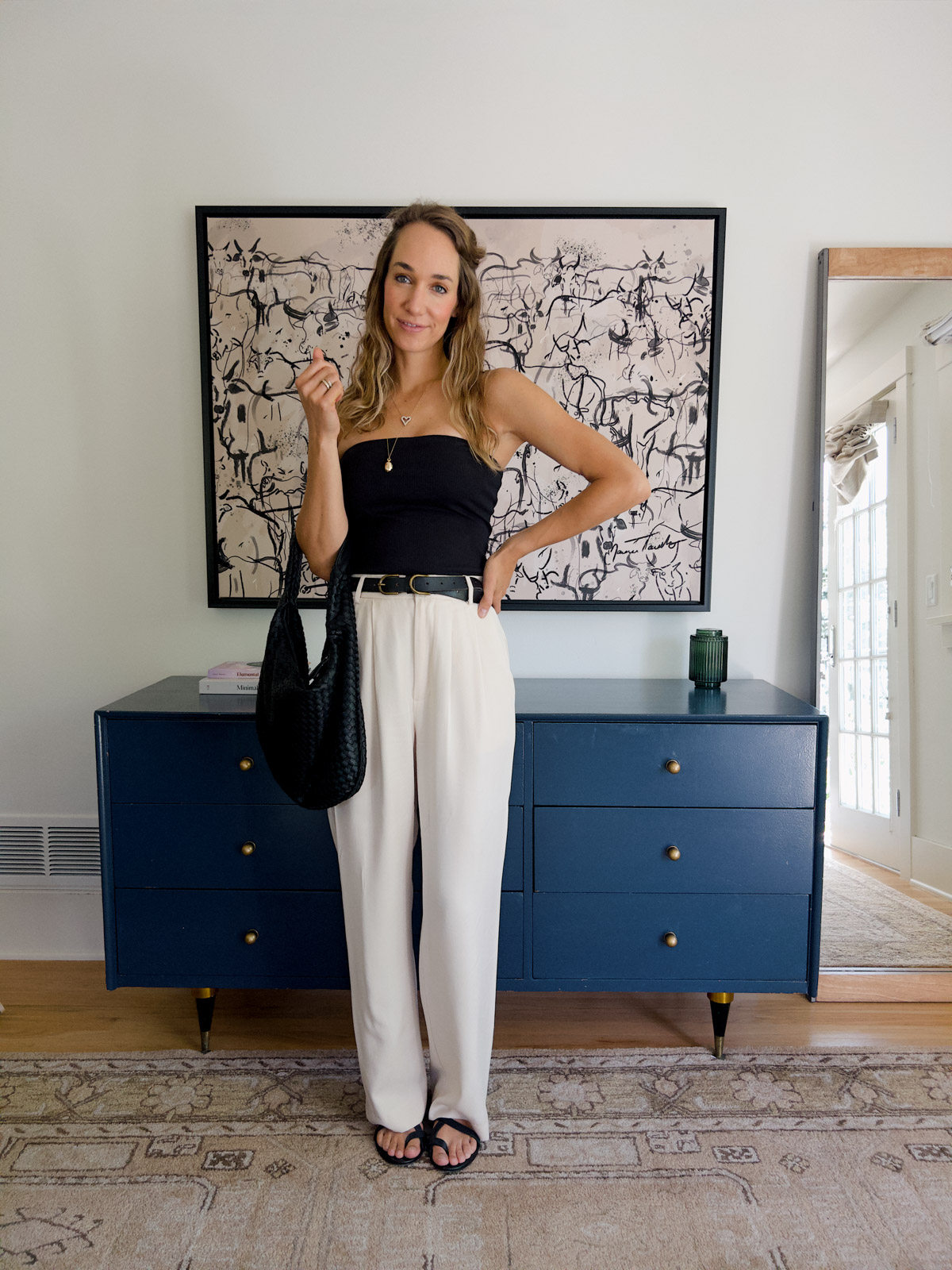 how to wear wide leg pants