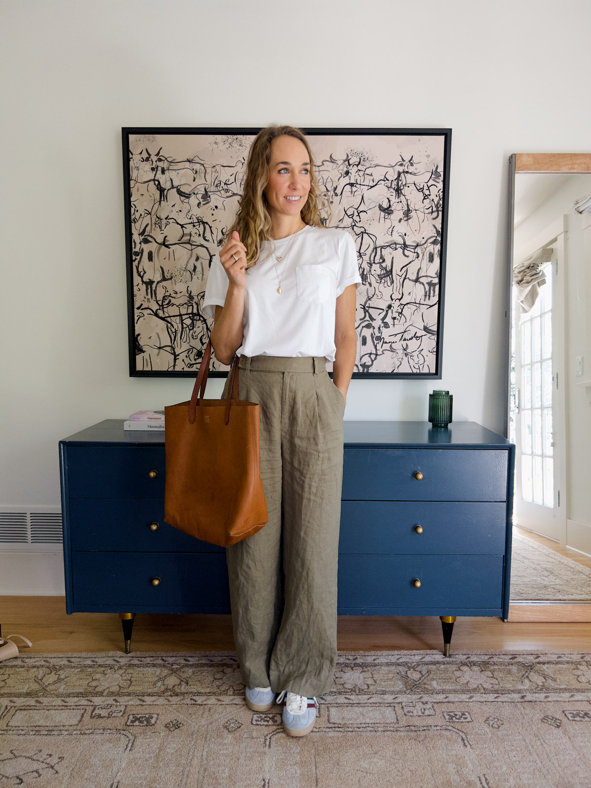 how to wear wide leg pants