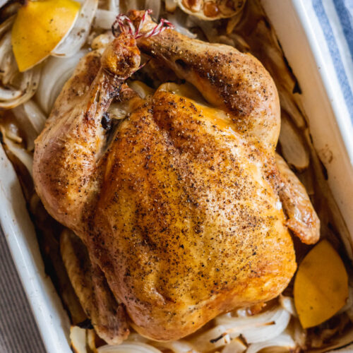 how to roast a chicken