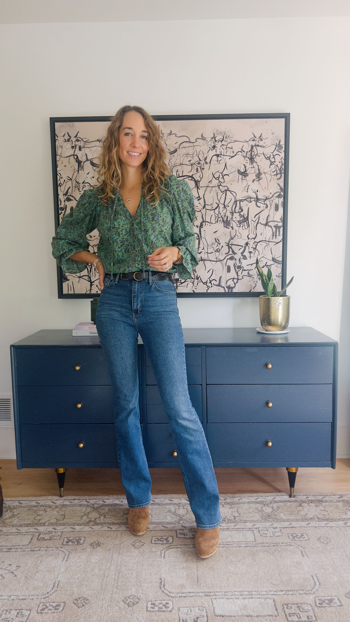 how to style flare jeans