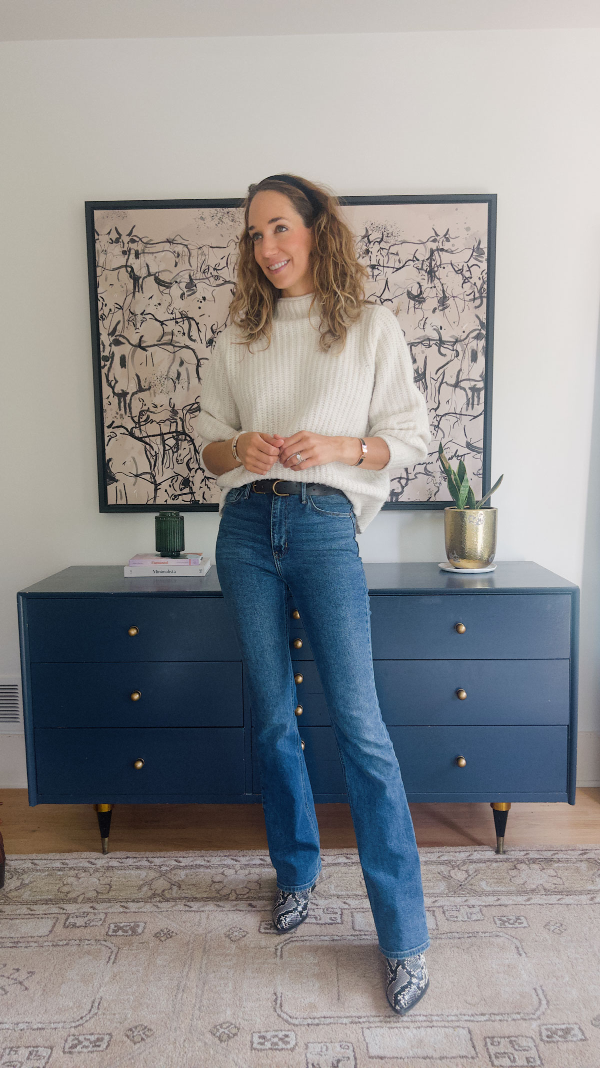 how to style flare jeans