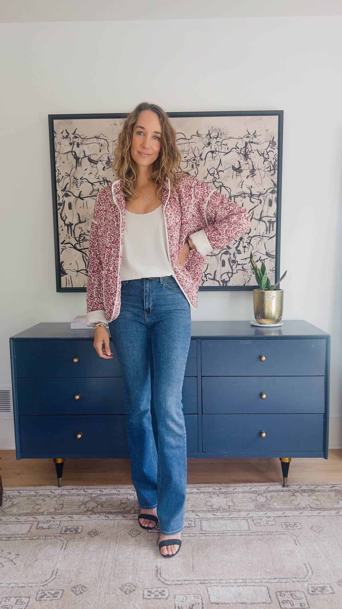 what to wear with flare jeans