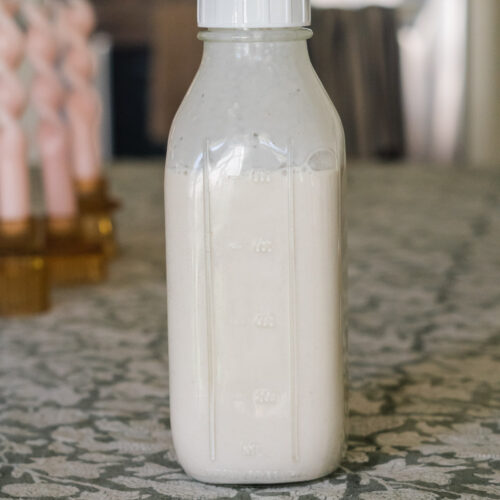 homemade cashew milk recipe