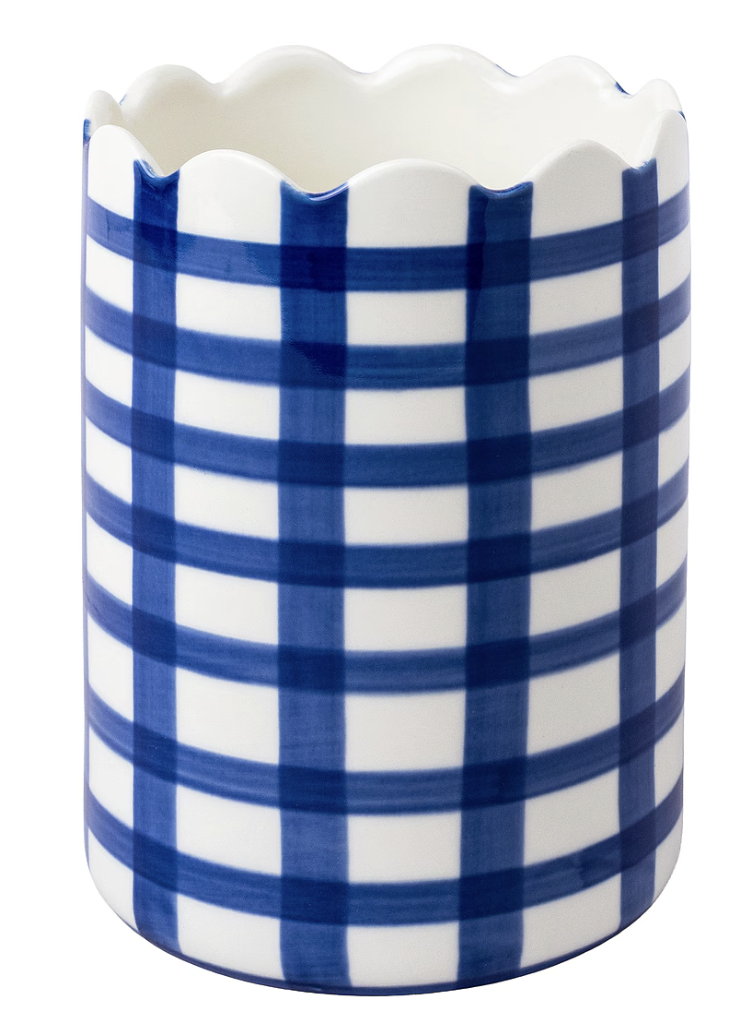 gingham wine chiller bucket