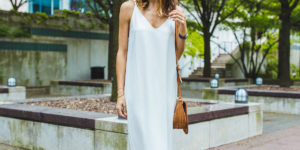 White Slip Dress & a Life Update